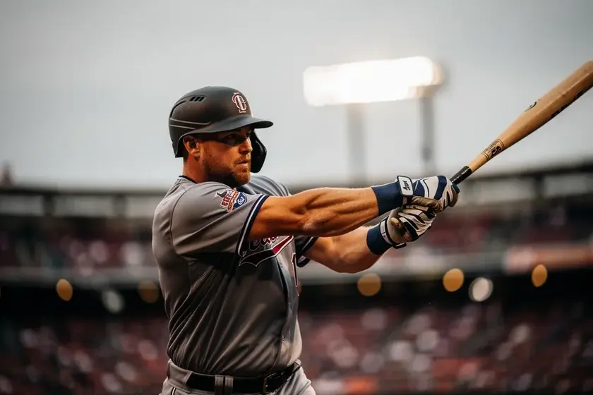 Aaron Judge swinging for Team USA and launching a 453-foot home run during 2026 international baseba