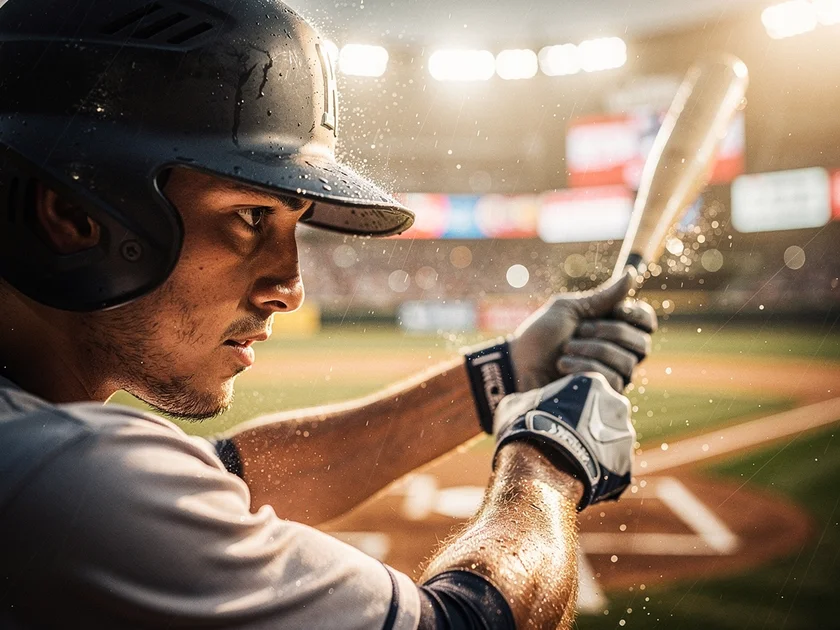 Toronto Blue Jays batter Josh Rivera reacts to ABS challenge call at CoolToday Park in Spring Traini