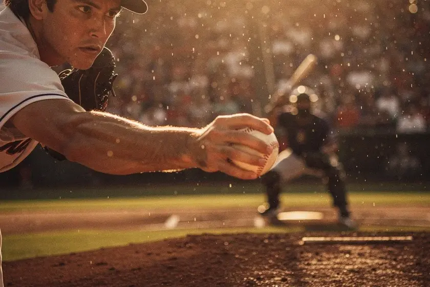 Joe Musgrove delivering a pitch during San Diego Padres spring training in 2026