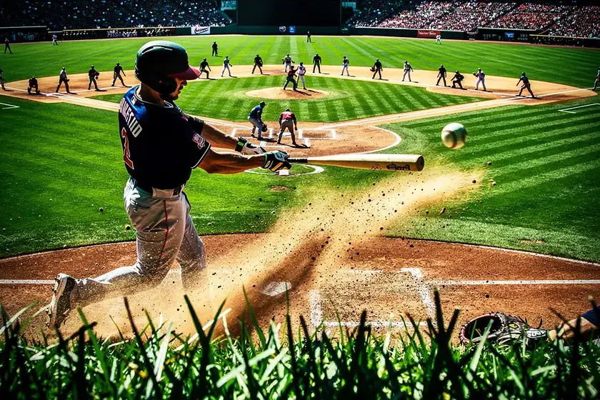 Julio Rodriguez in Seattle Mariners uniform taking a swing during 2026 spring training at T-Mobile Park