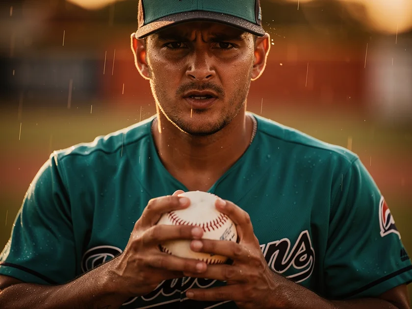 Max Scherzer pitching in his Toronto Blue Jays spring training debut at the spring facility in 2026