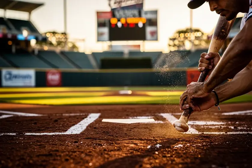 Milwaukee Brewers players during 2026 Cactus League spring training game against the Los Angeles Ang
