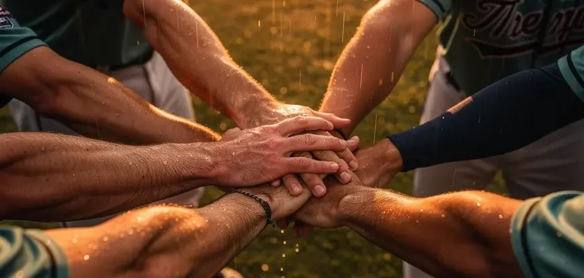 Detroit Tigers and Seattle Mariners players during MLB Scores Today spring training game in March 20