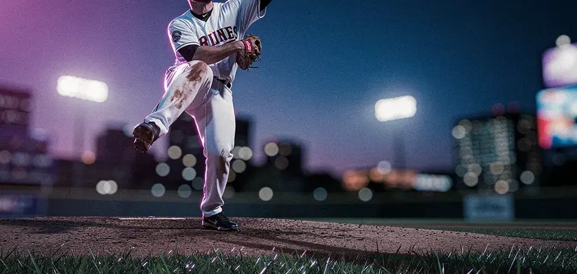 San Diego Padres pitcher Nick Pivetta warming up ahead of his 2026 Opening Day start against Detroit
