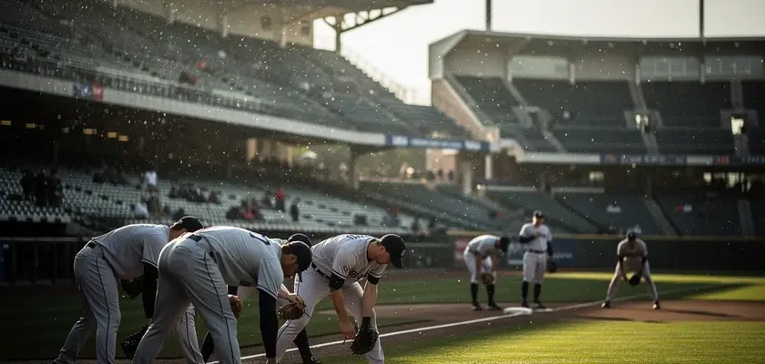 Tampa Bay Rays pitcher delivering a start at Tropicana Field during the 2025 MLB season